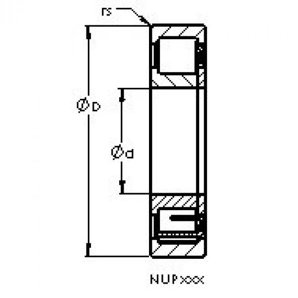 Подшипник NUP417 M AST #1 image