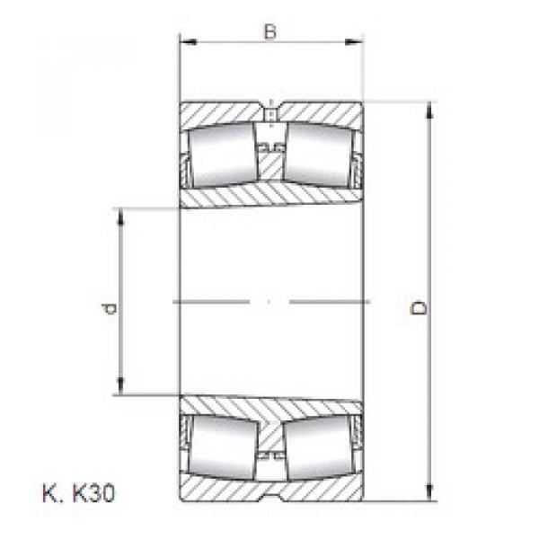 Подшипник 23138 KCW33 CX #1 image