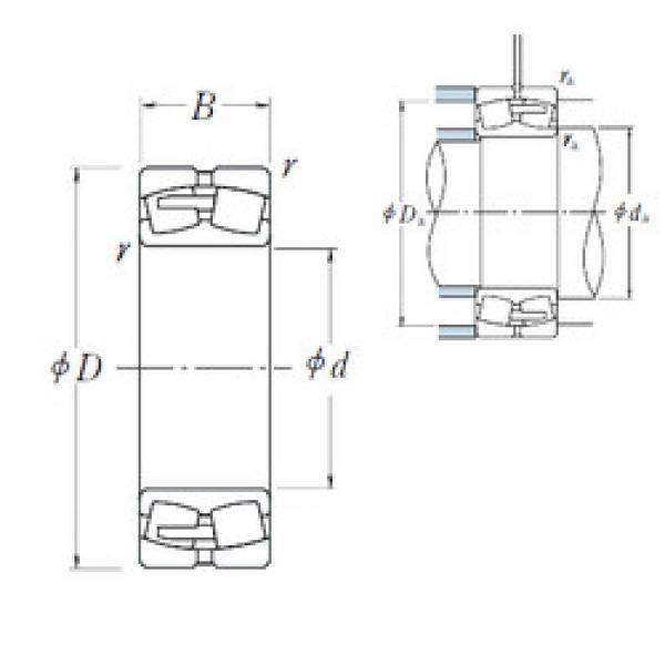 Подшипник 239/600CAE4 NSK #1 image