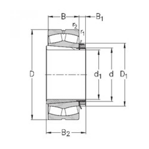 Подшипник 239/670-K-MB-W33+OH39/670-H NKE #1 image