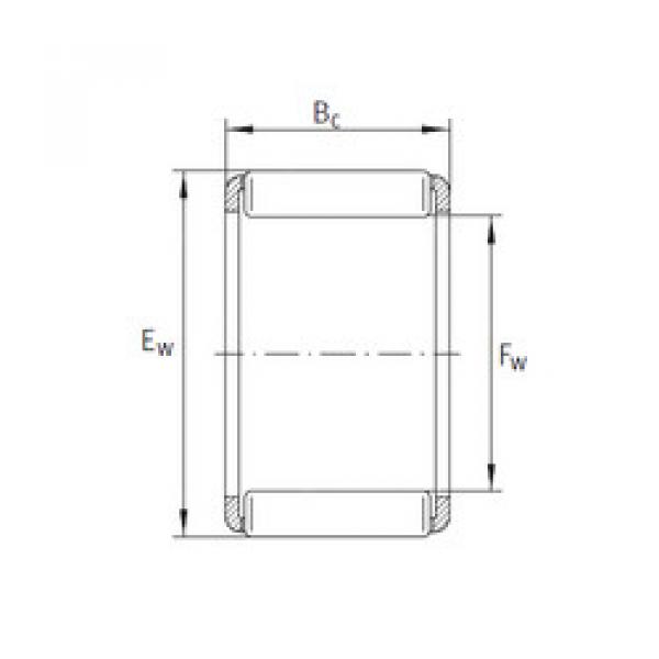 Подшипник KZK 20x26x17 INA #1 image