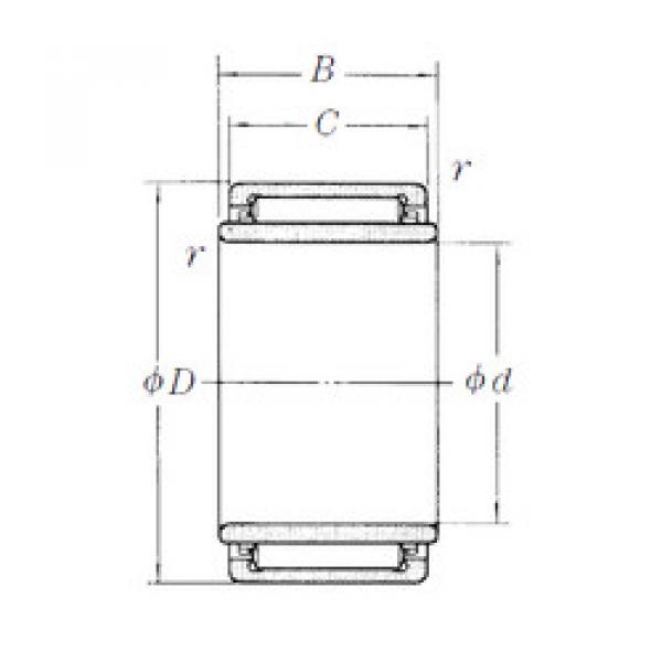 Подшипник LM253320 NSK #1 image