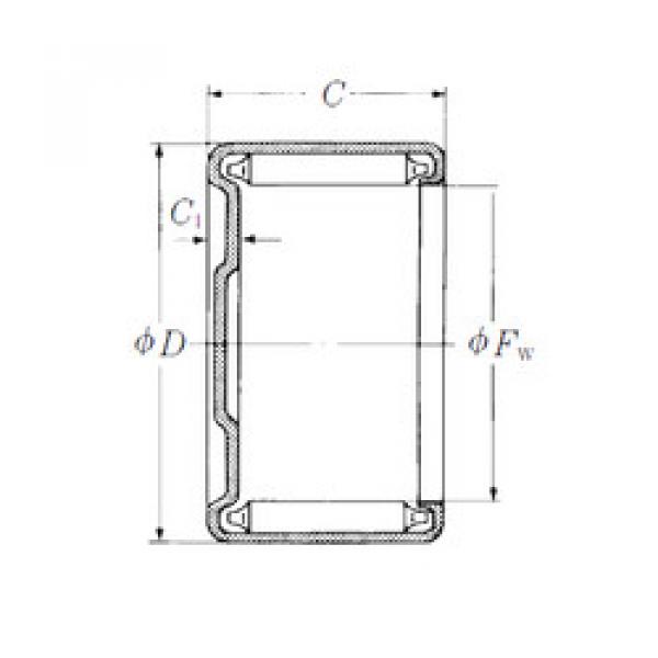 Подшипник M-14161 NSK #1 image