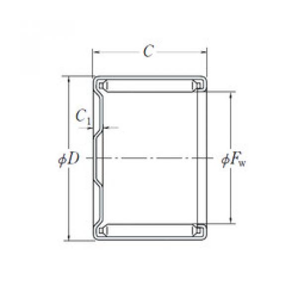 Подшипник MF-3020 NSK #1 image