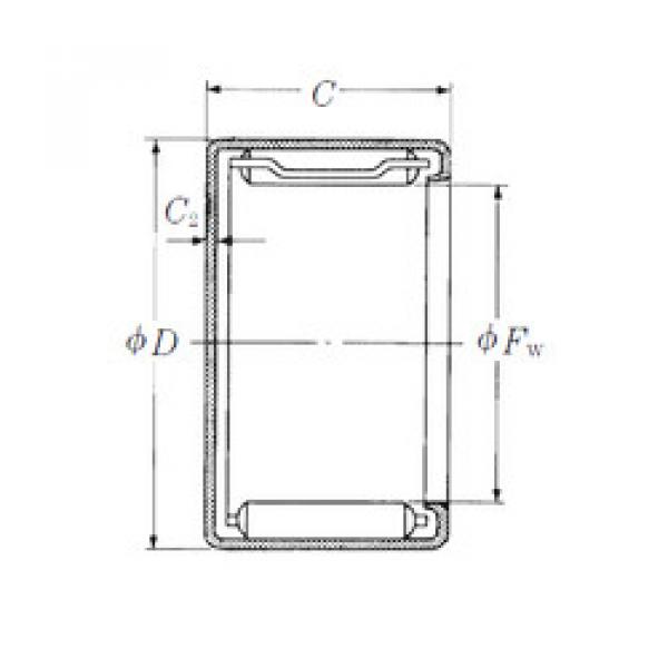 Подшипник MFJ-3016L NSK #1 image