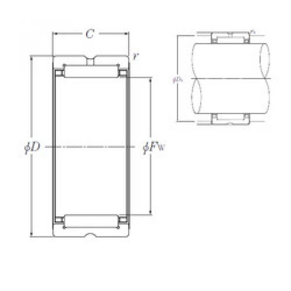 Подшипник RNA4909R NTN #1 image