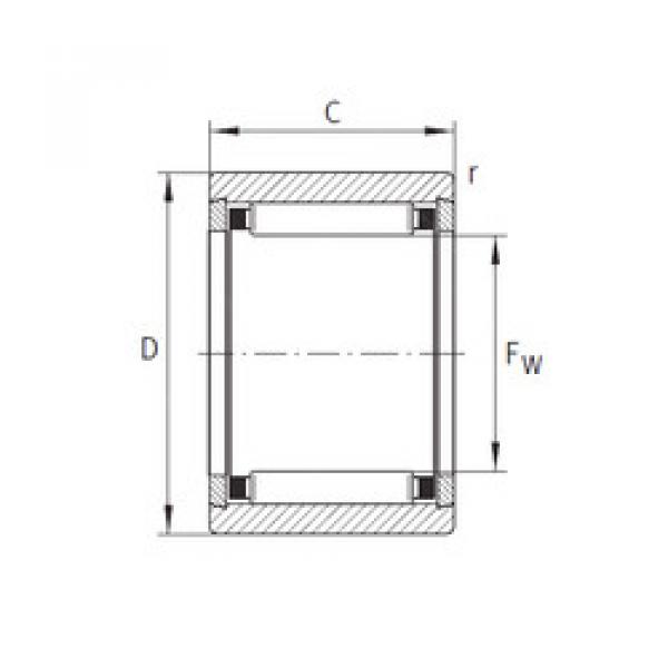 Подшипник NK 6/12-TN-XL INA #1 image