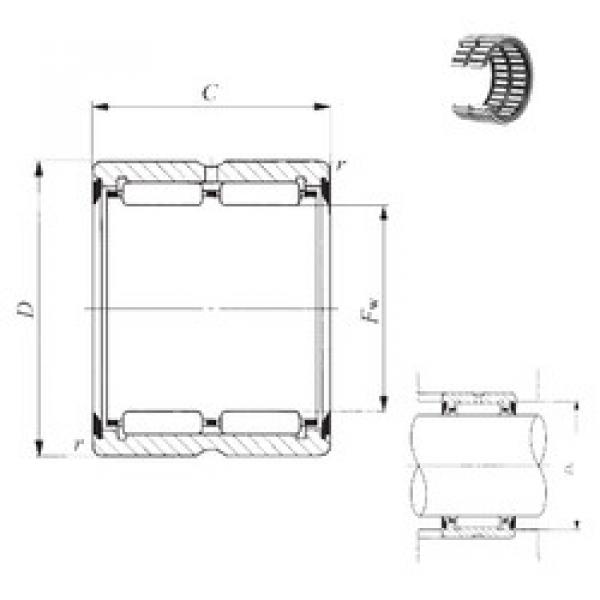 Подшипник RNA 6918UU IKO #1 image