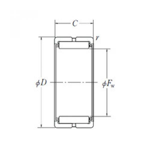 Подшипник RNA4826 NSK #1 image