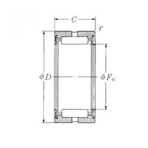 Подшипник RNA4916TT NSK #1 image