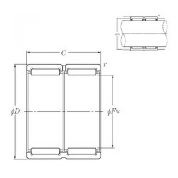 Подшипник RNA6905R NTN #1 image