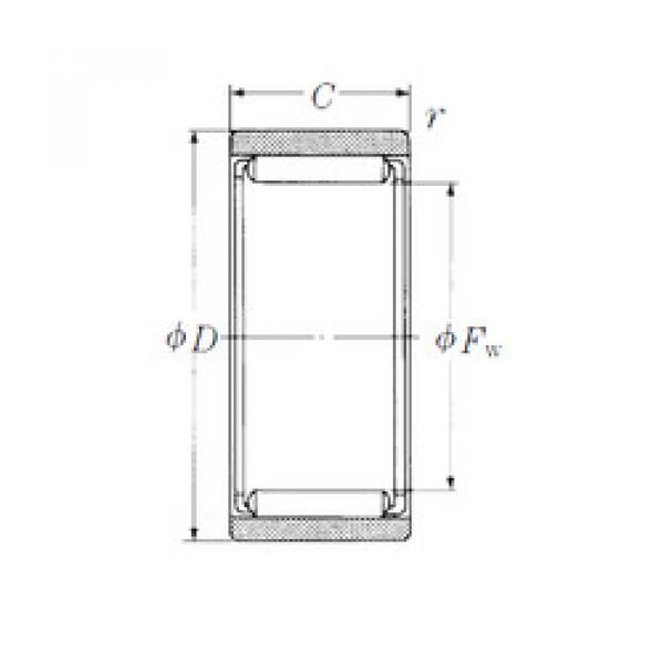 Подшипник RNAF101710 NSK #1 image