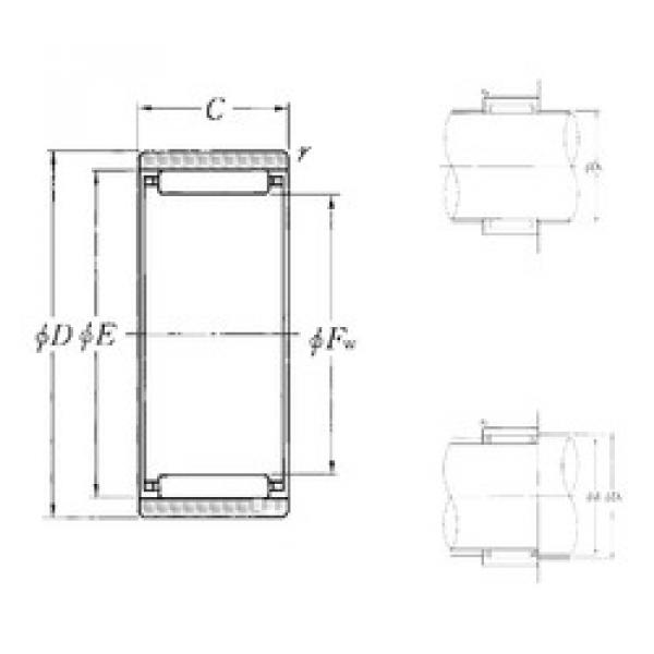 Подшипник RNAO-45×62×20 NTN #1 image