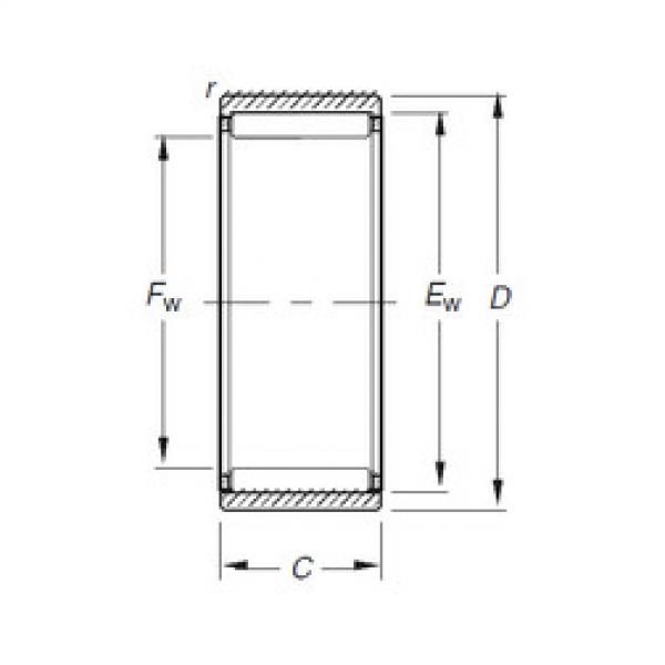 Подшипник RNAO25X37X16 Timken #1 image