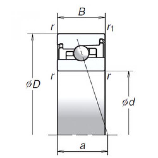 Подшипник 95BER20HV1V NSK #1 image