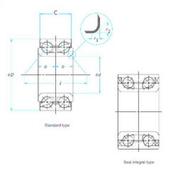 Подшипник 35BVV07-7G NACHI #1 image