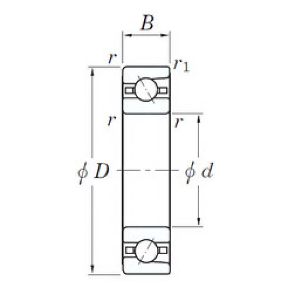 Подшипник 3NC HAR924C FT KOYO #1 image