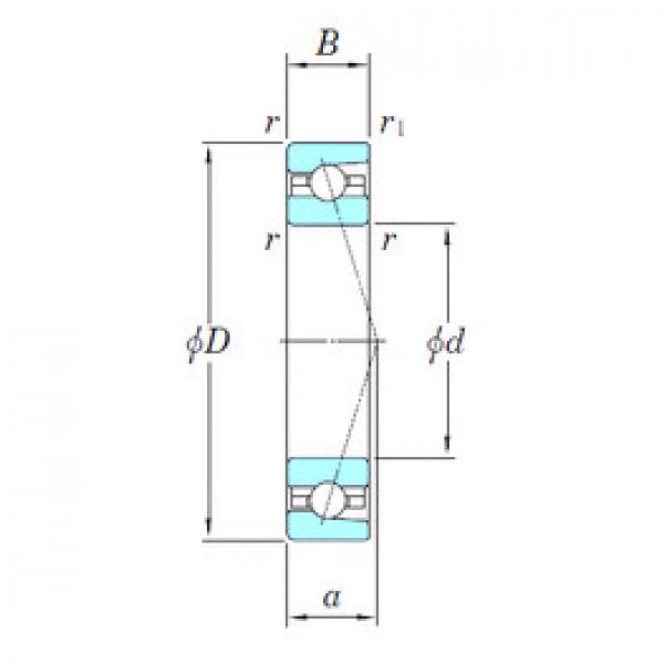 Подшипник 3NCHAC911CA KOYO #1 image