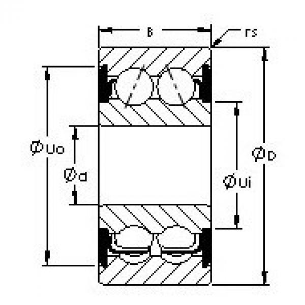 Подшипник 5306-2RS AST #1 image