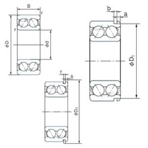 Подшипник 5212ANR NACHI #1 image