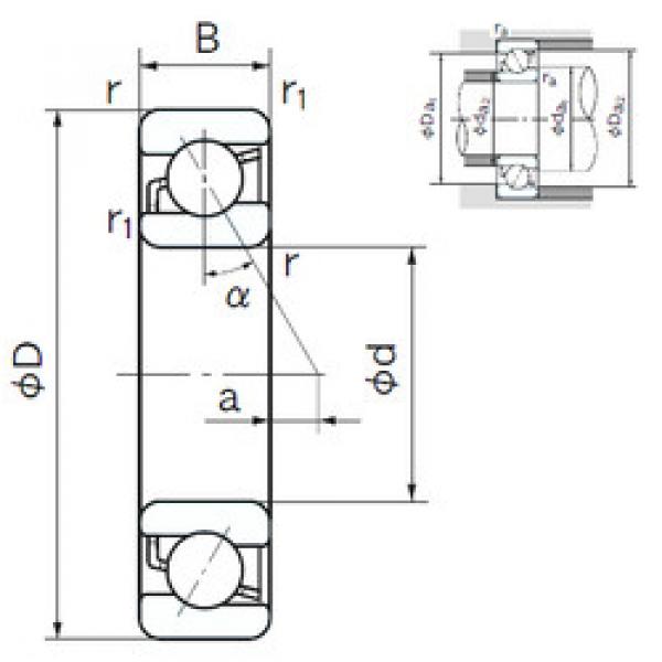 Подшипник 7338B NACHI #1 image