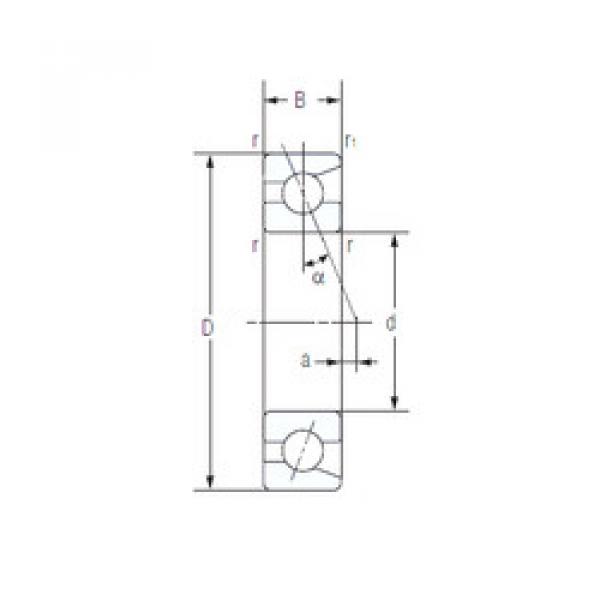 Подшипник 7909AC NACHI #1 image