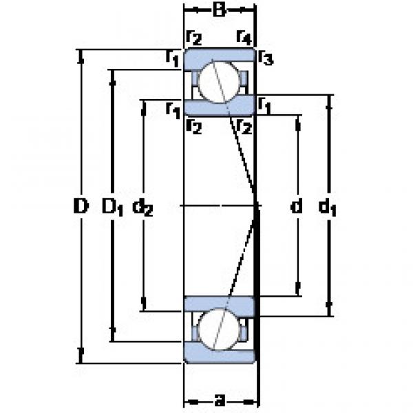 Подшипник 71902 CE/HCP4A SKF #1 image