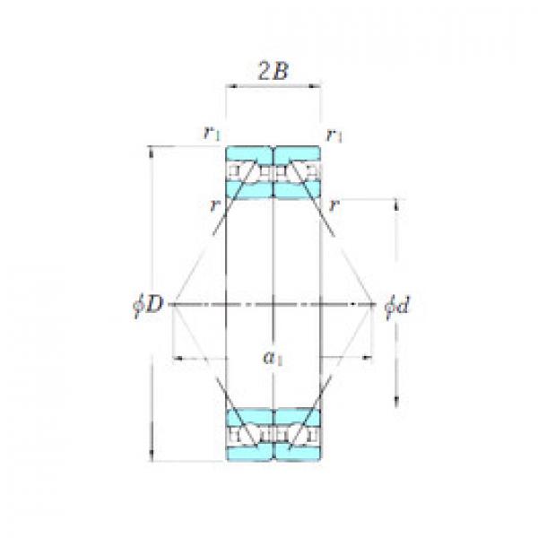 Подшипник ACT014DB KOYO #1 image