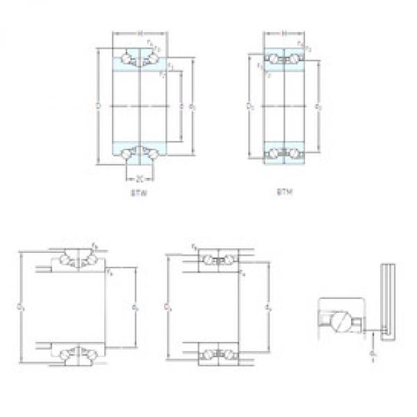 Подшипник BTM 160 BM/HCP4CDB SKF #1 image