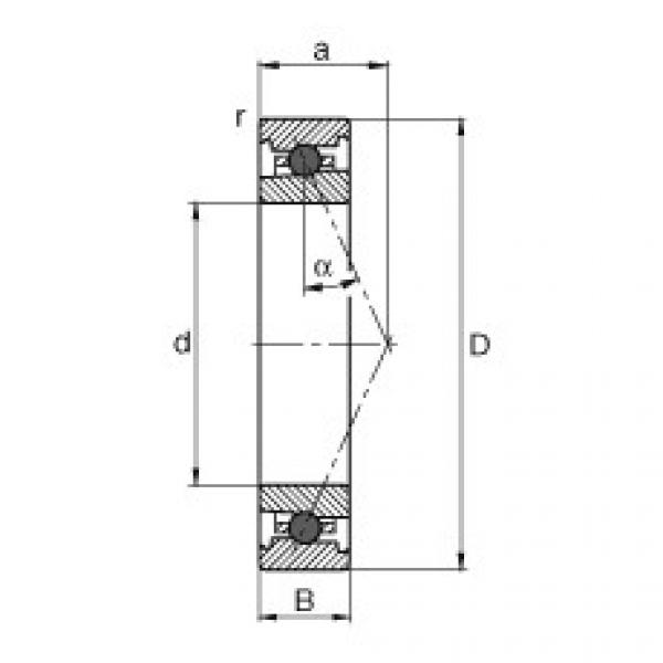 Подшипник HC71914-E-T-P4S FAG #1 image