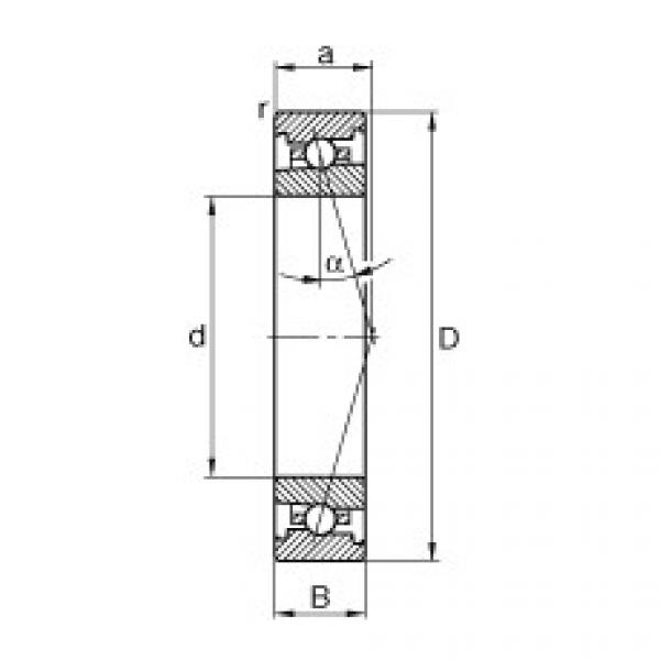 Подшипник HS71902-C-T-P4S FAG #1 image