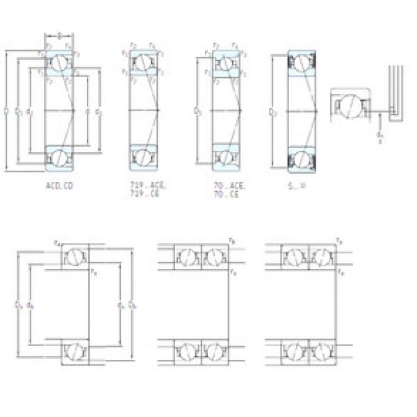 Подшипник S7001 CE/P4A SKF #1 image