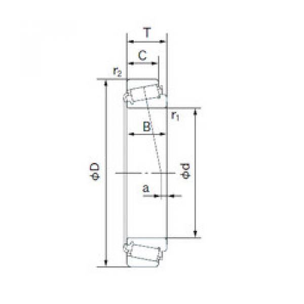 Подшипник 637/633 NACHI #1 image