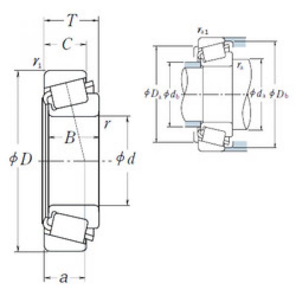 Подшипник 498/493 NSK #1 image