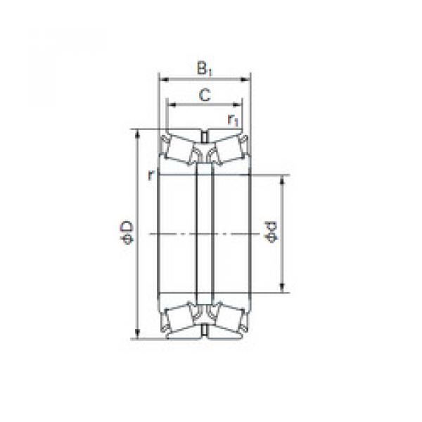 Подшипник 380KBE131 NACHI #1 image