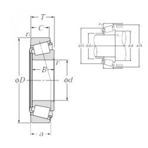 Подшипник 4T-593/592A NTN #1 image