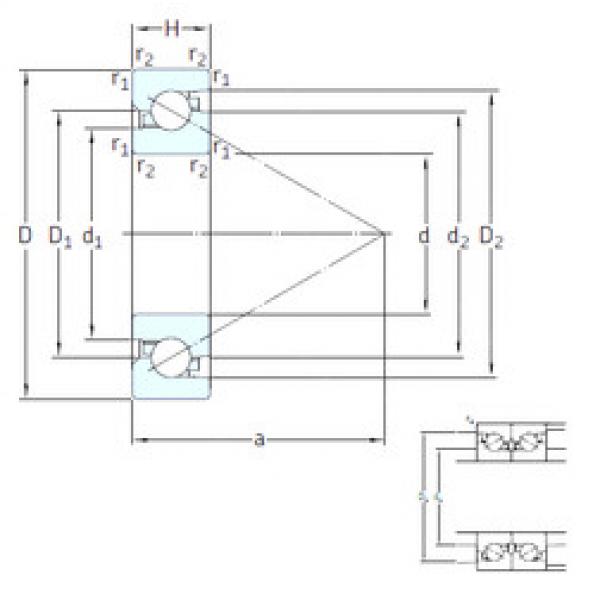 Подшипник BS 235 7P62U SNFA #1 image