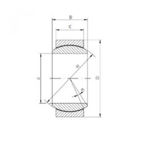 Подшипник GE 140 ECR-2RS CX #1 image