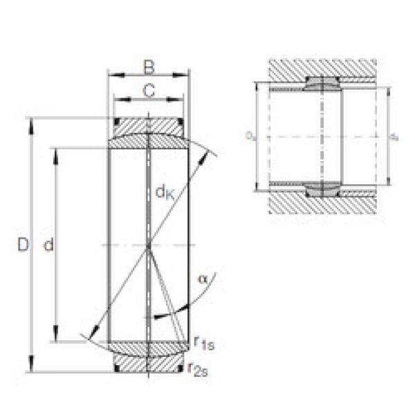 Подшипник GE 400 DO INA #1 image