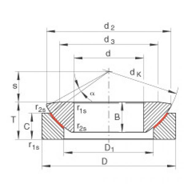 Подшипник GE20-AW INA #1 image