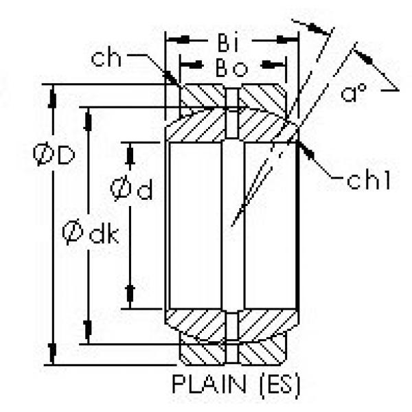 Подшипник GEG30ES AST #1 image