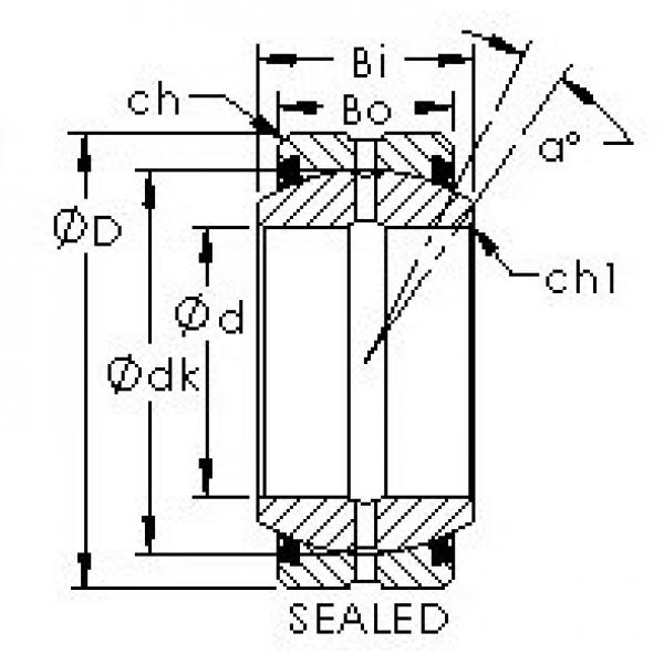 Подшипник GEG110ES-2RS AST #1 image