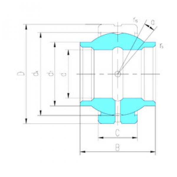 Подшипник GEEM70ES-2RS LS #1 image