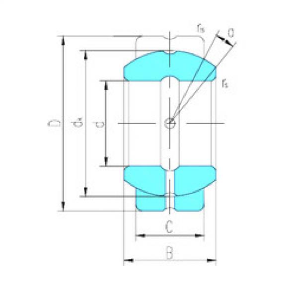 Подшипник GEF30ES LS #1 image