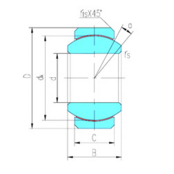 Подшипник GEFZ4T LS #1 image