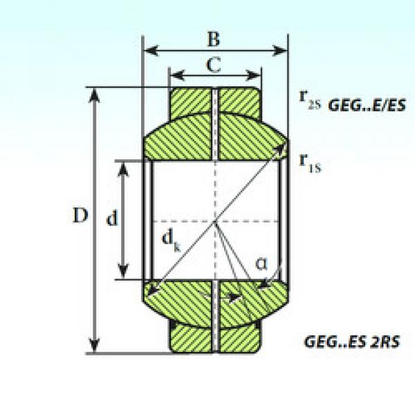 Подшипник GEG 240 ES ISB #1 image