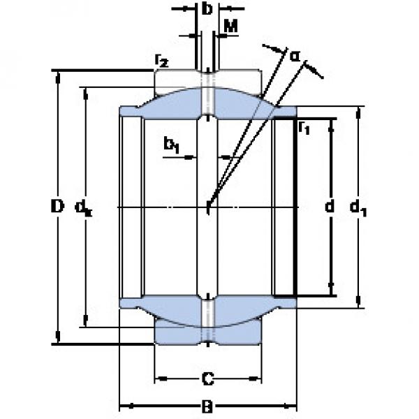 Подшипник GEG 16 ES SKF #1 image