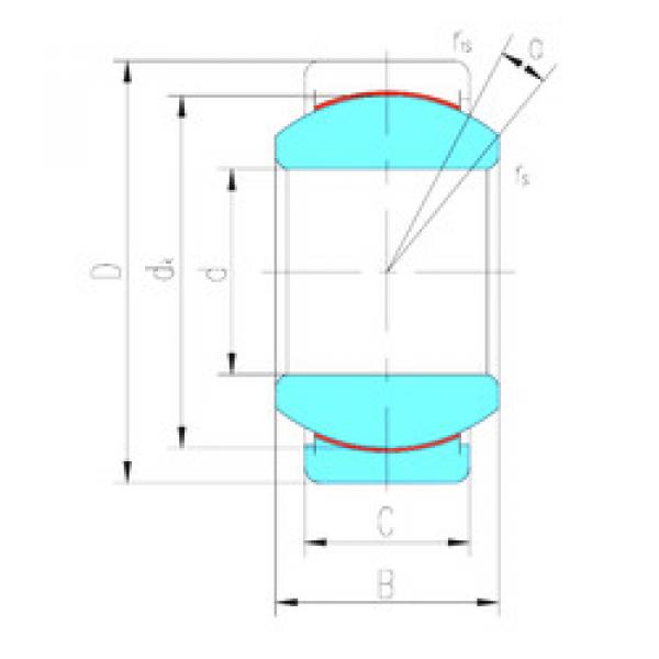 Подшипник GEG110ET-2RS LS #1 image