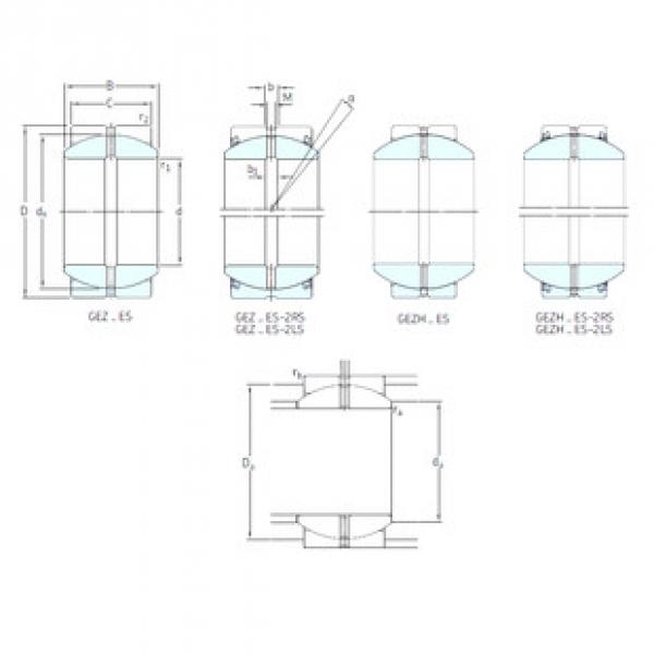 Подшипник GEZ108ES-2LS SKF #1 image