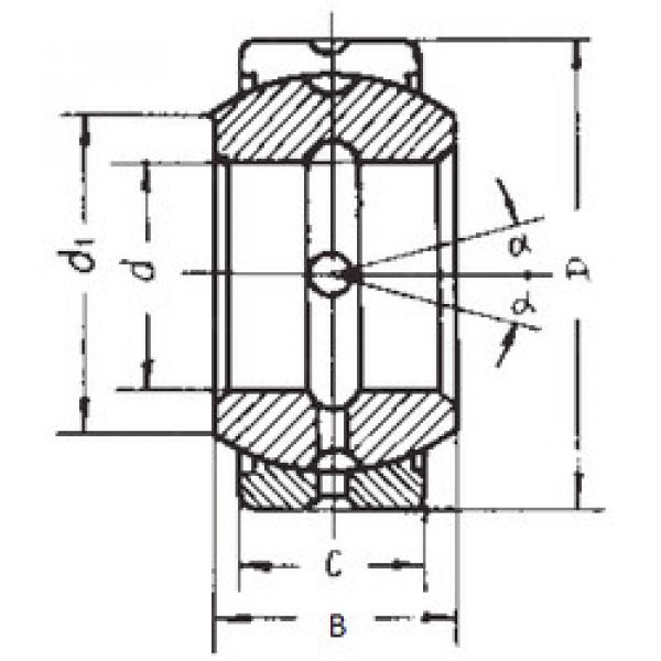 Подшипник GEZ63ES-2RS FBJ #1 image